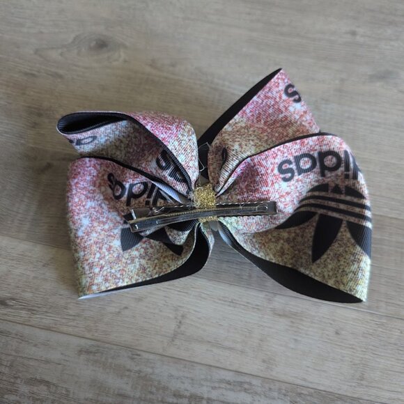 Adidas Girls Hair Bow – 6” x 4” - Picture 2 of 2